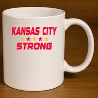 Kansas City Strong 11oz C Handle Ceramic Mug