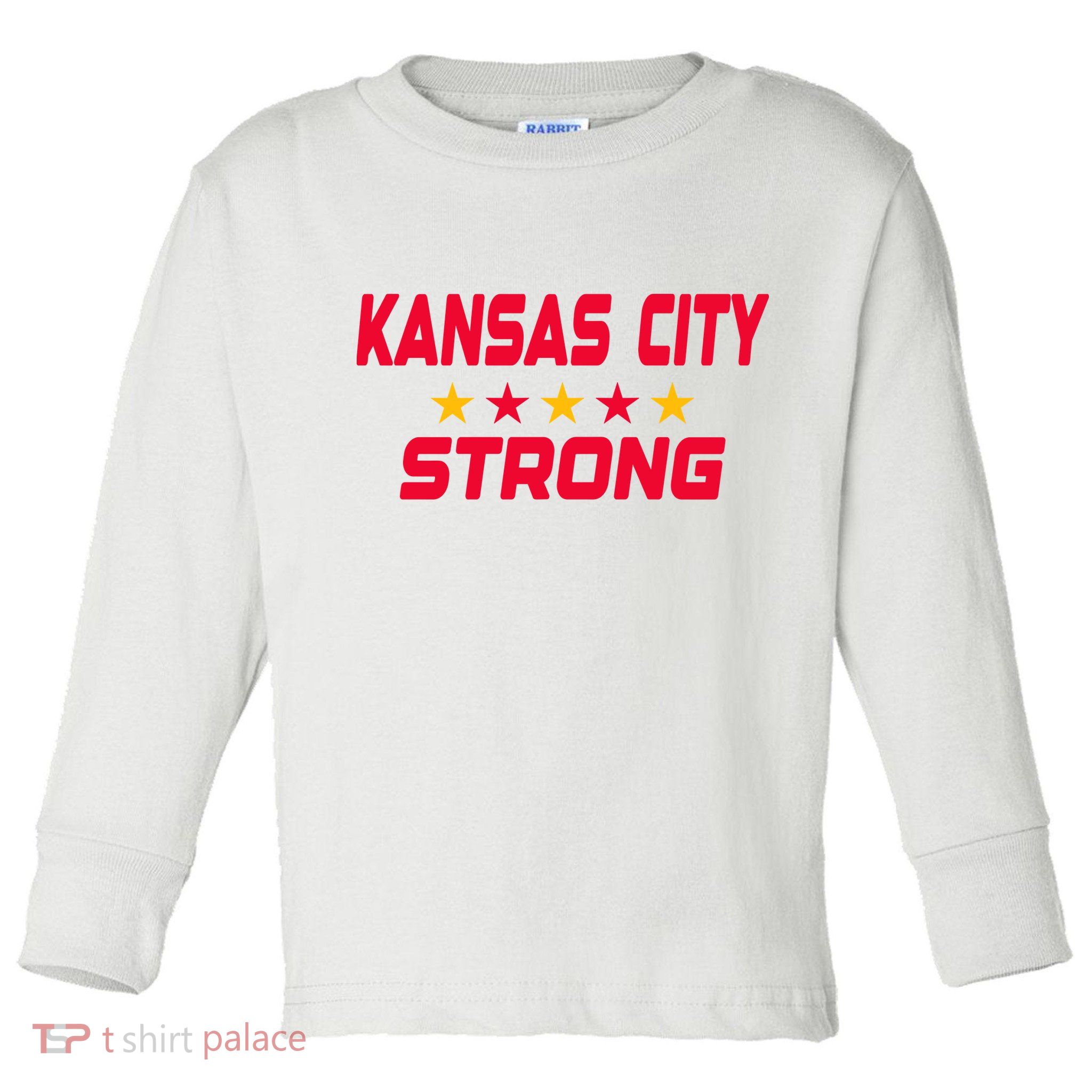 Kansas City Strong Toddler Long Sleeve Shirt