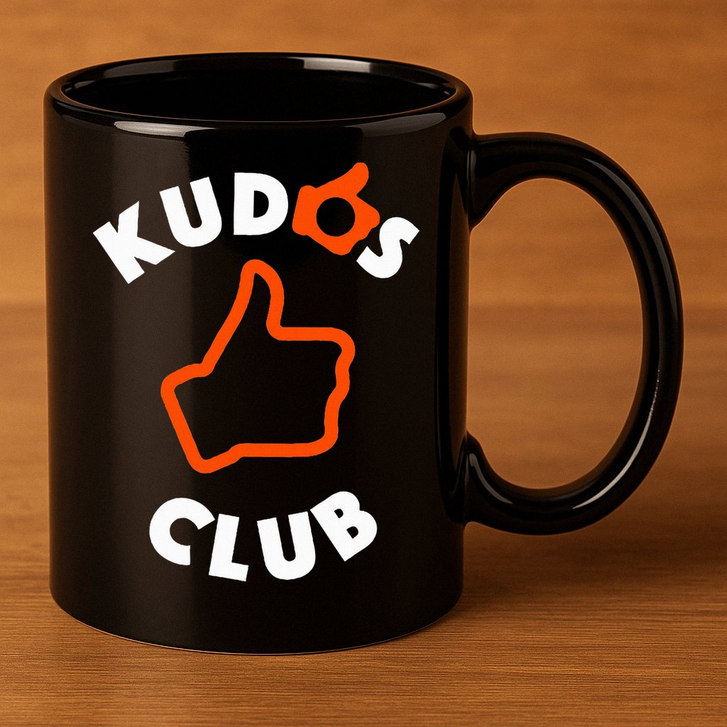 Kudos Club Strava 11oz C Handle Ceramic Mug