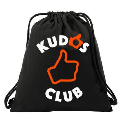 Kudos Club Strava Drawstring Bag