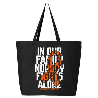 Kidney Cancer Support Family Kidney Cancer Awareness 25L Jumbo Tote