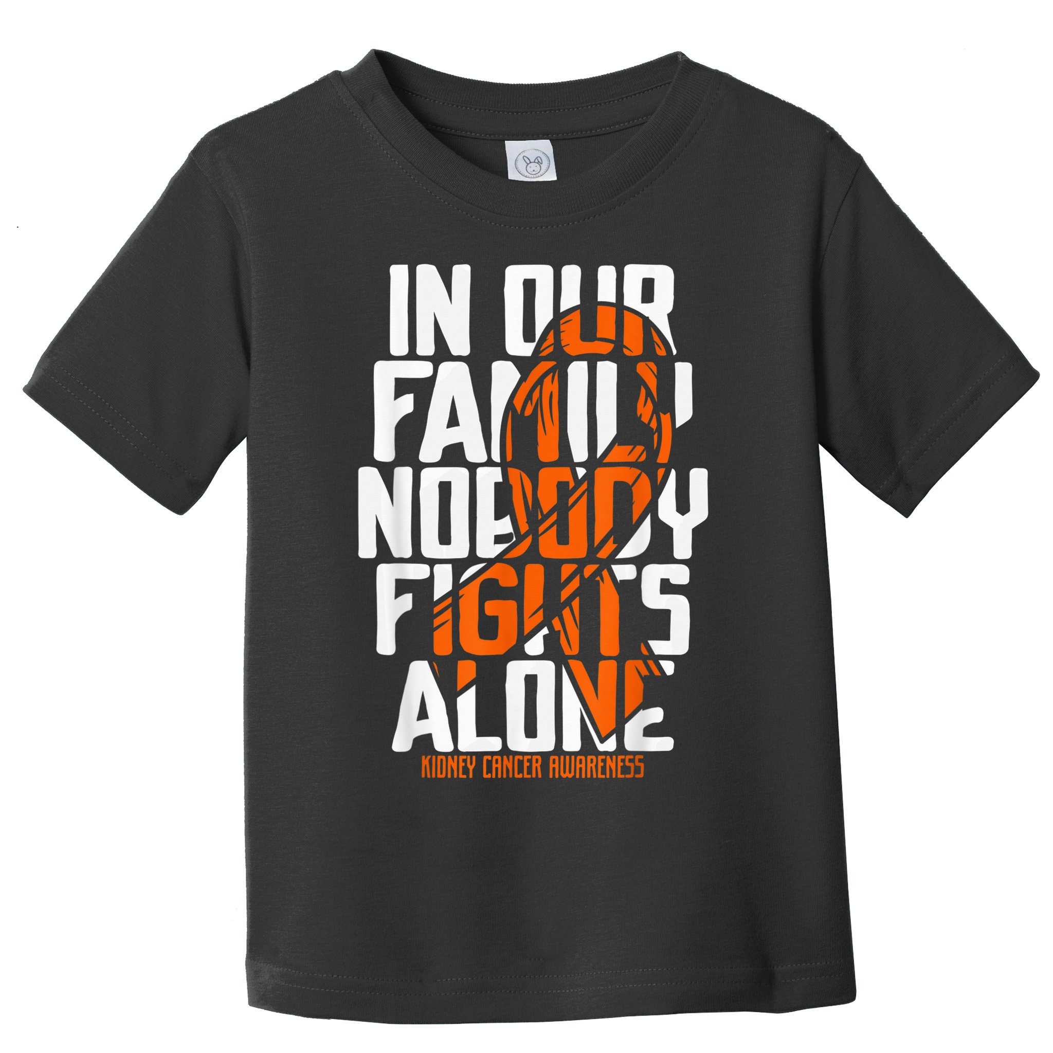 Kidney Cancer Support Family Kidney Cancer Awareness Toddler T-Shirt