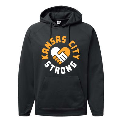 Kansas City Strong Performance Fleece Hoodie