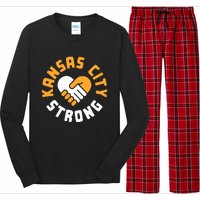 Kansas City Strong Long Sleeve Pajama Set