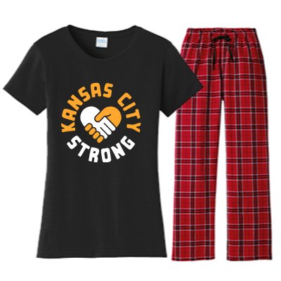 Kansas City Strong Women's Flannel Pajama Set