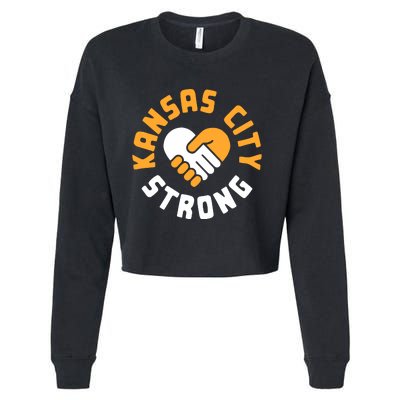 Kansas City Strong Cropped Pullover Crew