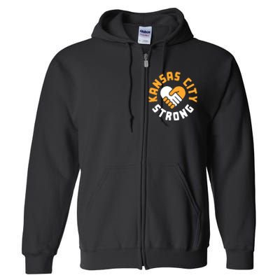 Kansas City Strong Full Zip Hoodie