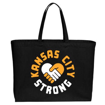 Kansas City Strong Cotton Canvas Jumbo Tote