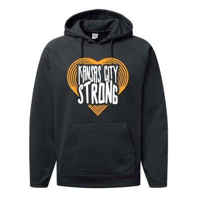 Kansas City Strong Performance Fleece Hoodie