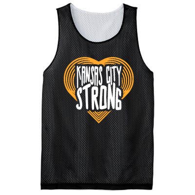 Kansas City Strong Mesh Reversible Basketball Jersey Tank