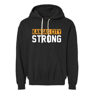 Kansas City Strong Garment-Dyed Fleece Hoodie