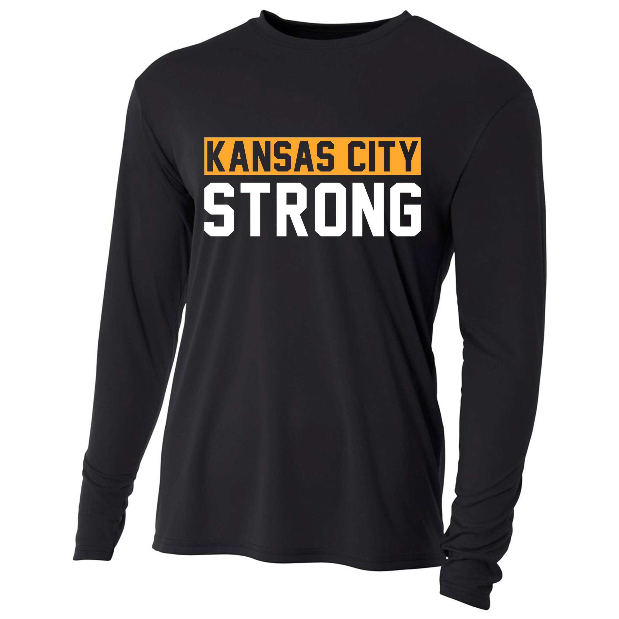 Kansas City Strong Cooling Performance Long Sleeve Crew