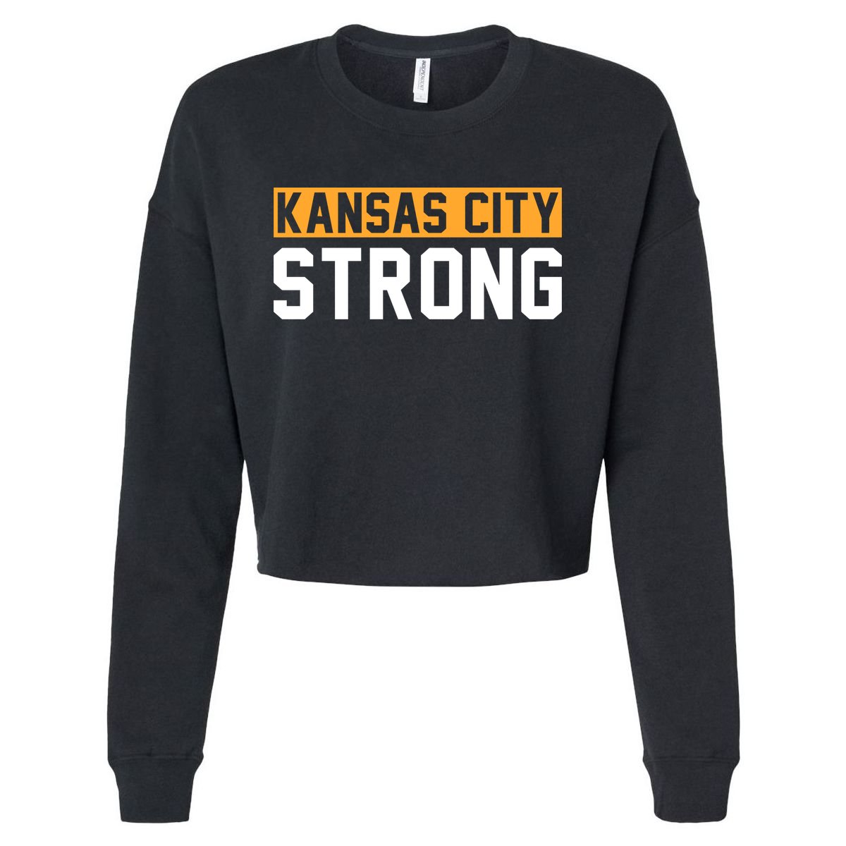 Kansas City Strong Cropped Pullover Crew