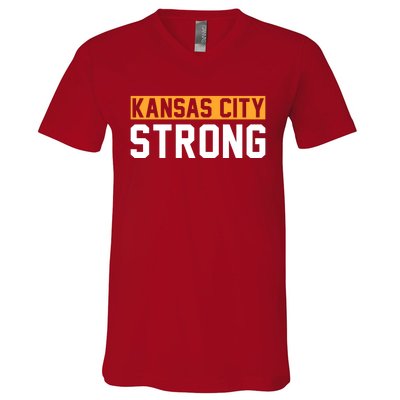 Kansas City Strong V-Neck T-Shirt