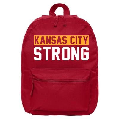 Kansas City Strong 16 in Basic Backpack