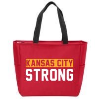 Kansas City Strong Zip Tote Bag