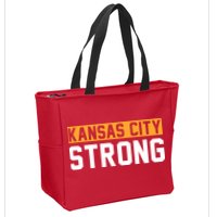 Kansas City Strong Zip Tote Bag