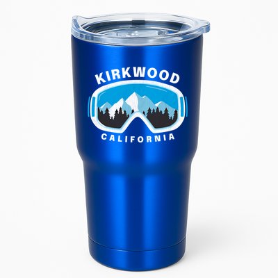 Kirkwood California Ski Snowboard Goggles Snow Mountain Cool Gift Tumbler
