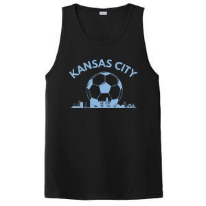 Kansas City Soccer & Skyline PosiCharge Competitor Tank