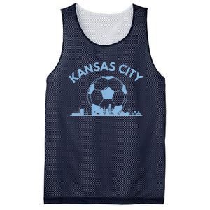 Kansas City Soccer & Skyline Mesh Reversible Basketball Jersey Tank