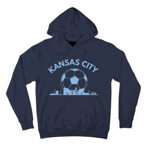 Kansas City Soccer & Skyline Tall Hoodie