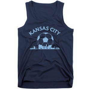 Kansas City Soccer & Skyline Tank Top