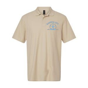 Kansas City Soccer & Skyline Softstyle Adult Sport Polo