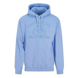 Kansas City Soccer & Skyline Unisex Surf Hoodie