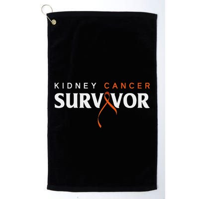 Kidney Cancer Survivor Kidney Cancer Awareness Golf Towel
