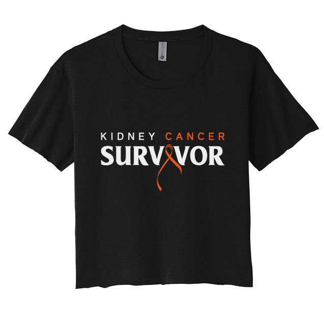 Kidney Cancer Survivor Kidney Cancer Awareness Crop Top