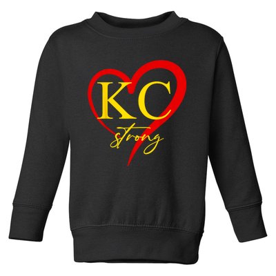 Kansas City Strong Toddler Sweatshirt