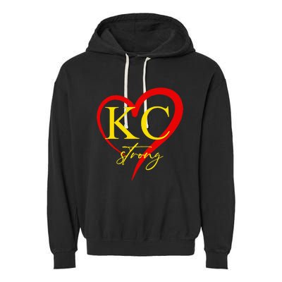 Kansas City Strong Garment-Dyed Fleece Hoodie