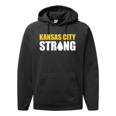 Kansas City Strong Performance Fleece Hoodie