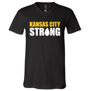 Kansas City Strong V-Neck T-Shirt