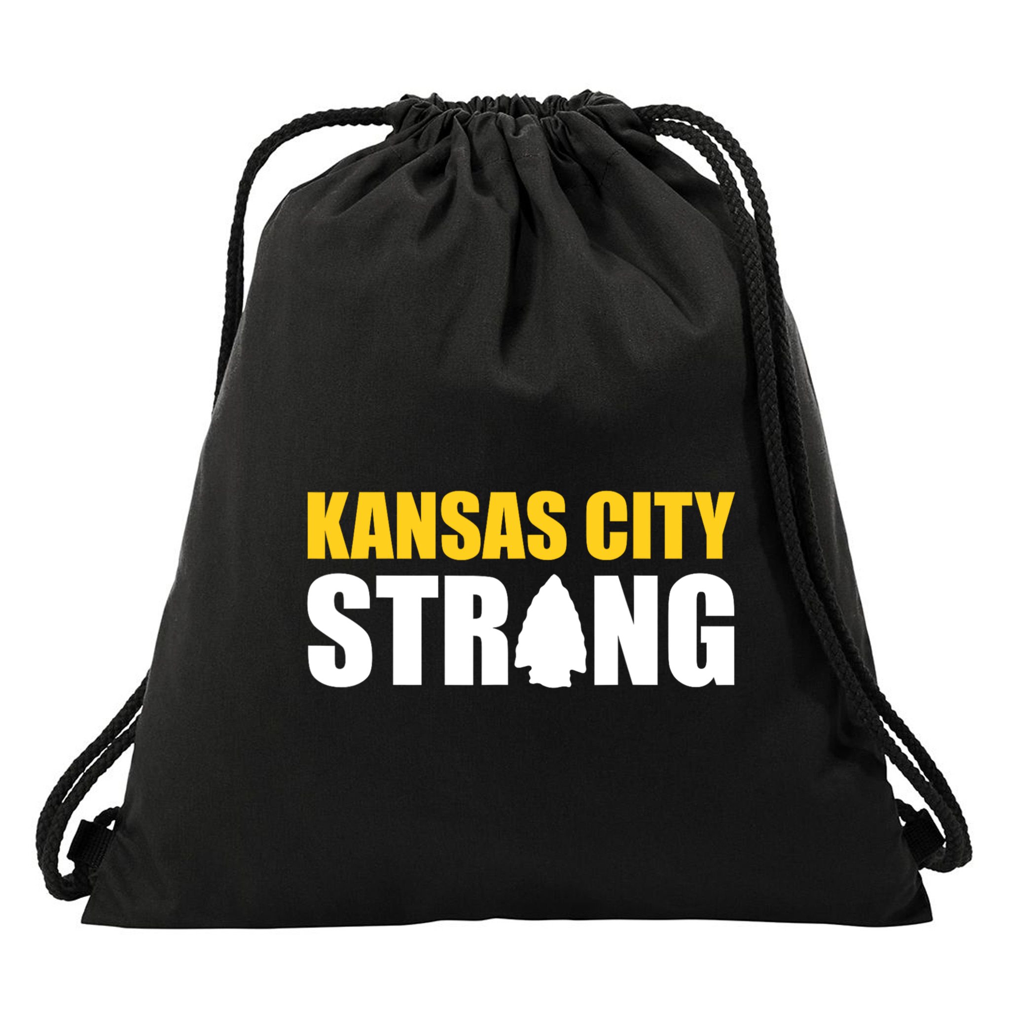 Kansas City Strong Drawstring Bag