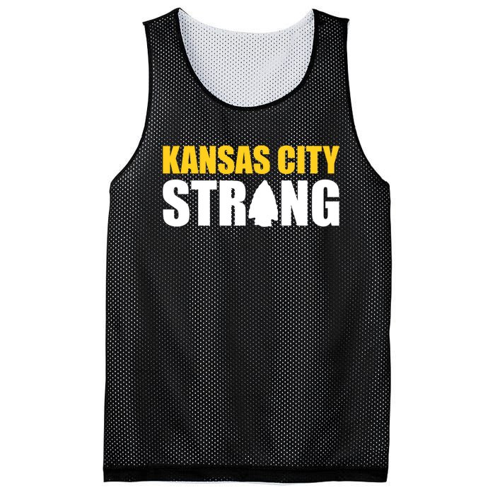 Kansas City Strong Mesh Reversible Basketball Jersey Tank