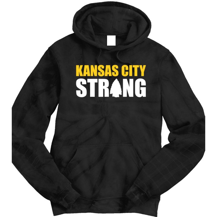 Kansas City Strong Tie Dye Hoodie