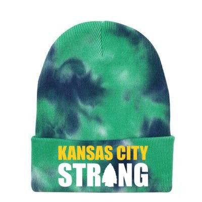 Kansas City Strong Tie Dye 12in Knit Beanie