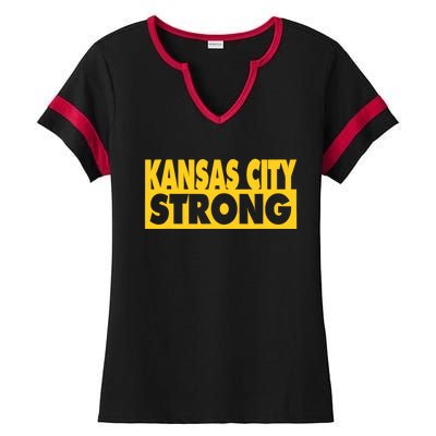 Kansas City Strong Ladies Halftime Notch Neck Tee