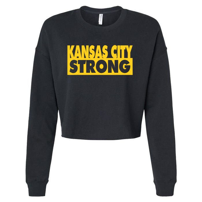 Kansas City Strong Cropped Pullover Crew