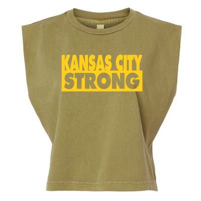 Kansas City Strong Garment-Dyed Women's Muscle Tee