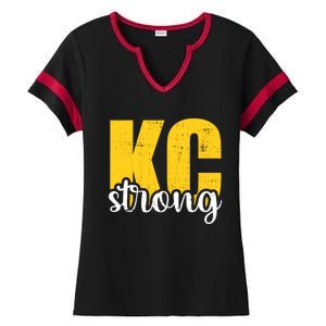 Kansas City Strong Ladies Halftime Notch Neck Tee