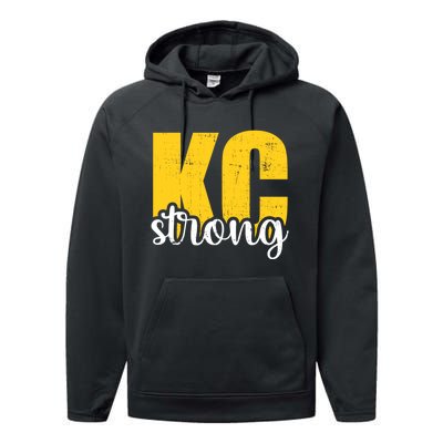 Kansas City Strong Performance Fleece Hoodie