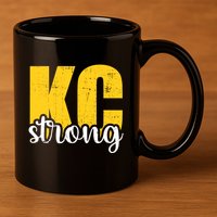 Kansas City Strong 11oz C Handle Ceramic Mug