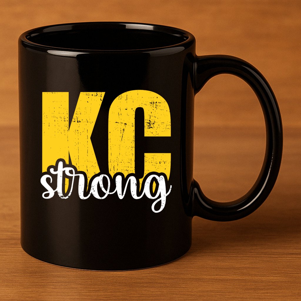 Kansas City Strong 11oz C Handle Ceramic Mug