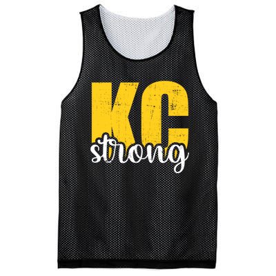 Kansas City Strong Mesh Reversible Basketball Jersey Tank