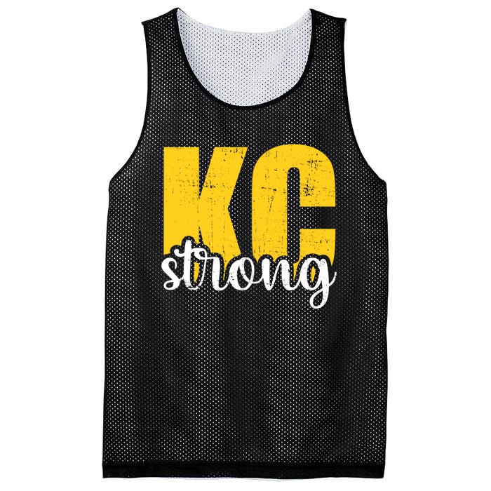 Kansas City Strong Mesh Reversible Basketball Jersey Tank