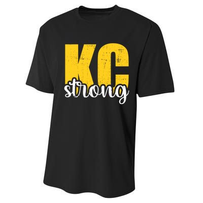 Kansas City Strong Performance Sprint T-Shirt