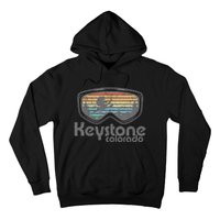 Keystone Colorado Ski Mountain Skiing Retro Vacation Gift Hoodie