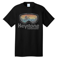 Keystone Colorado Ski Mountain Skiing Retro Vacation Gift Tall T-Shirt